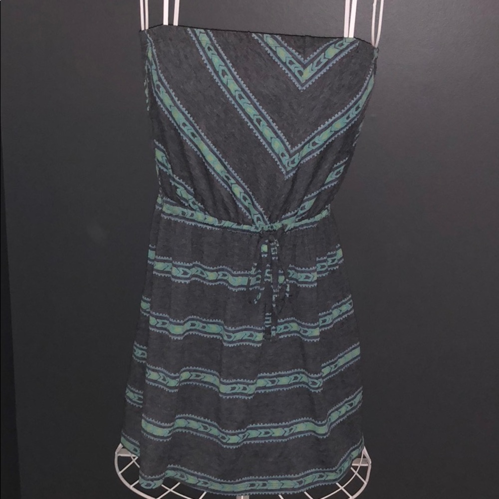 Strapless sundress
